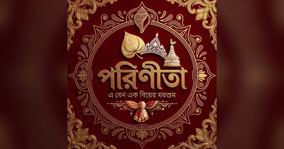 Paan Pata (পানপাতা), hand-painted by Parineeta