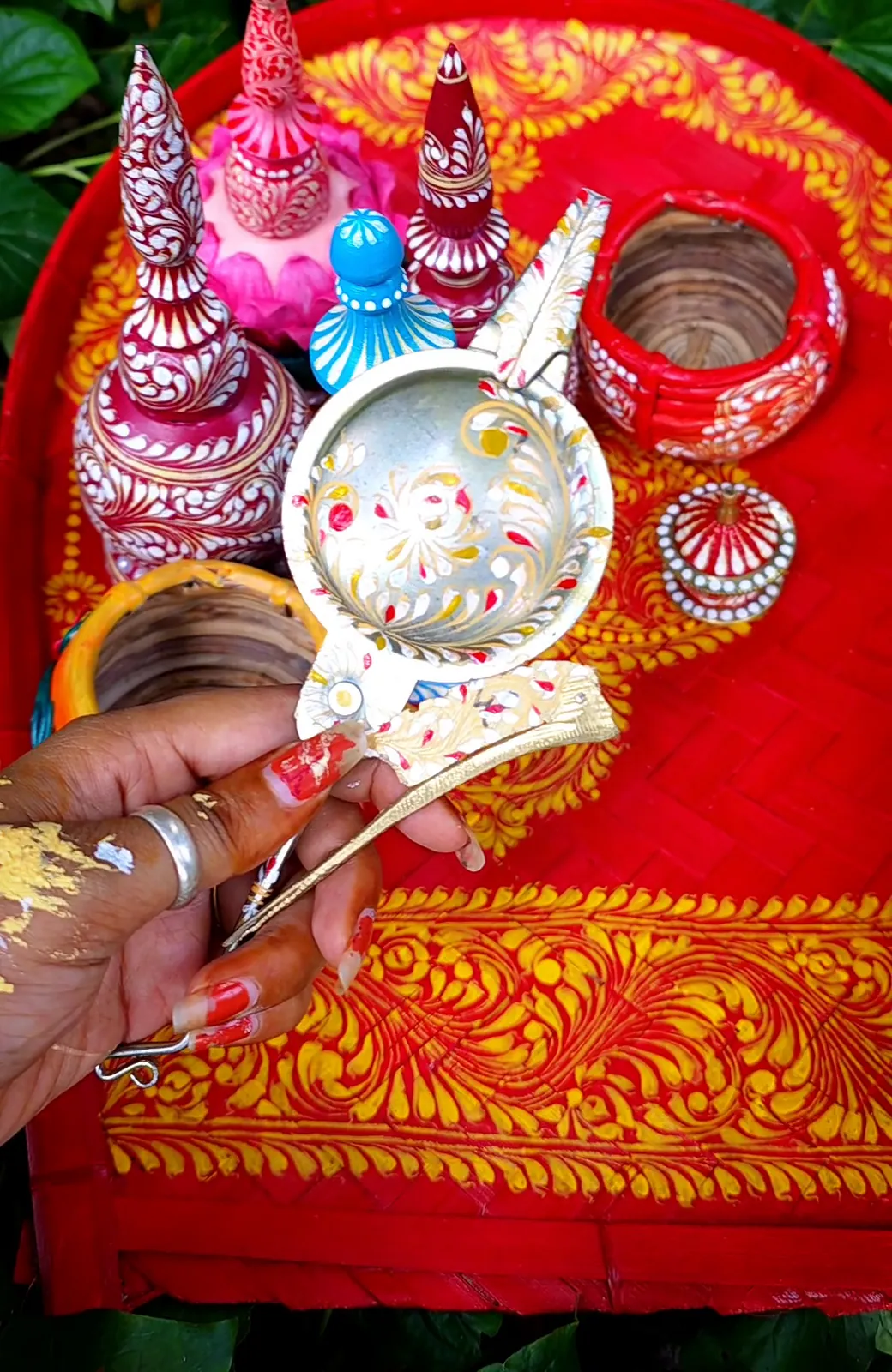 gach kouto3 (দর্পণ), hand-painted by Parineeta